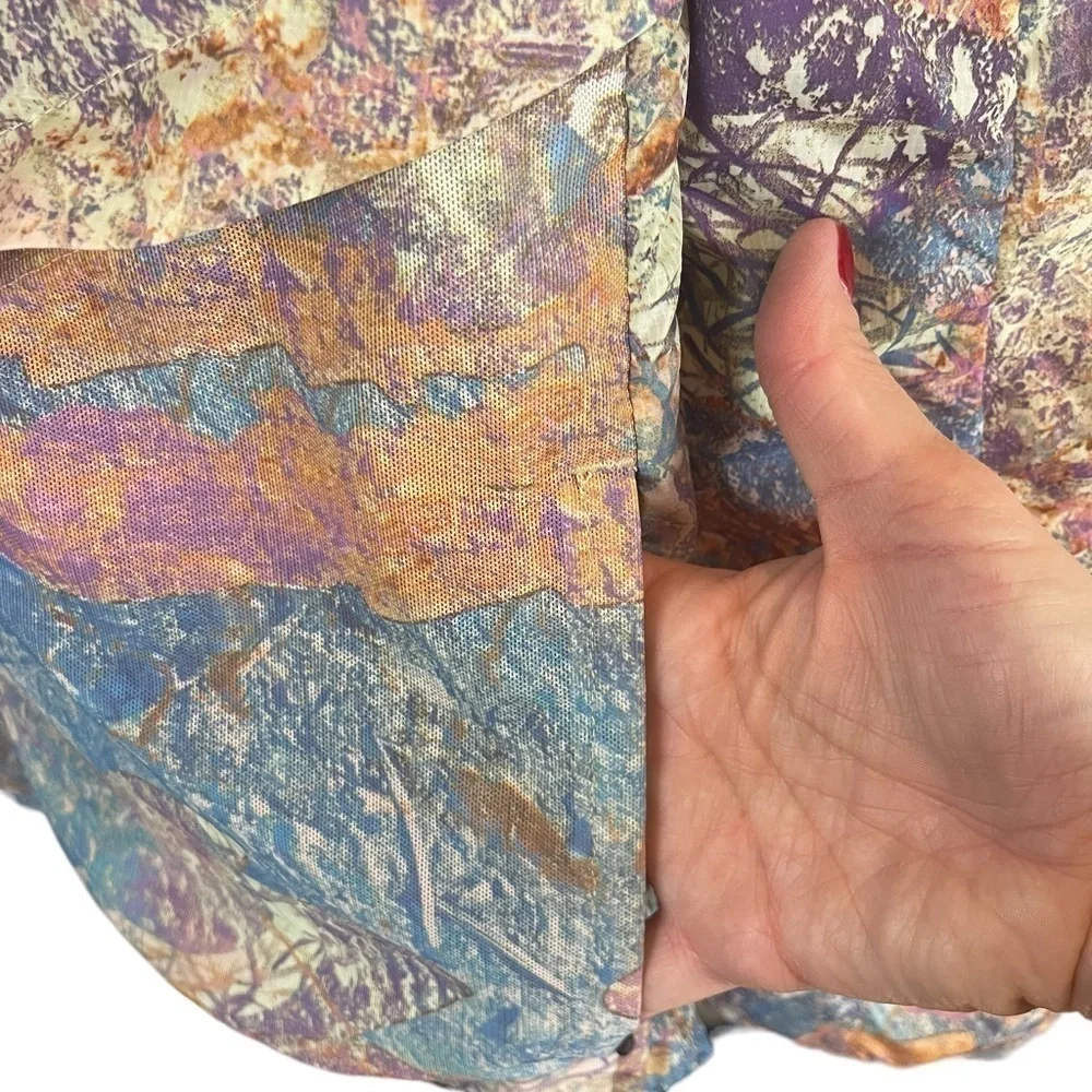 COPY - EUC Nike Trail windbreaker running hiking jacket, multicoloured, size sm… - Picture 6 of 12